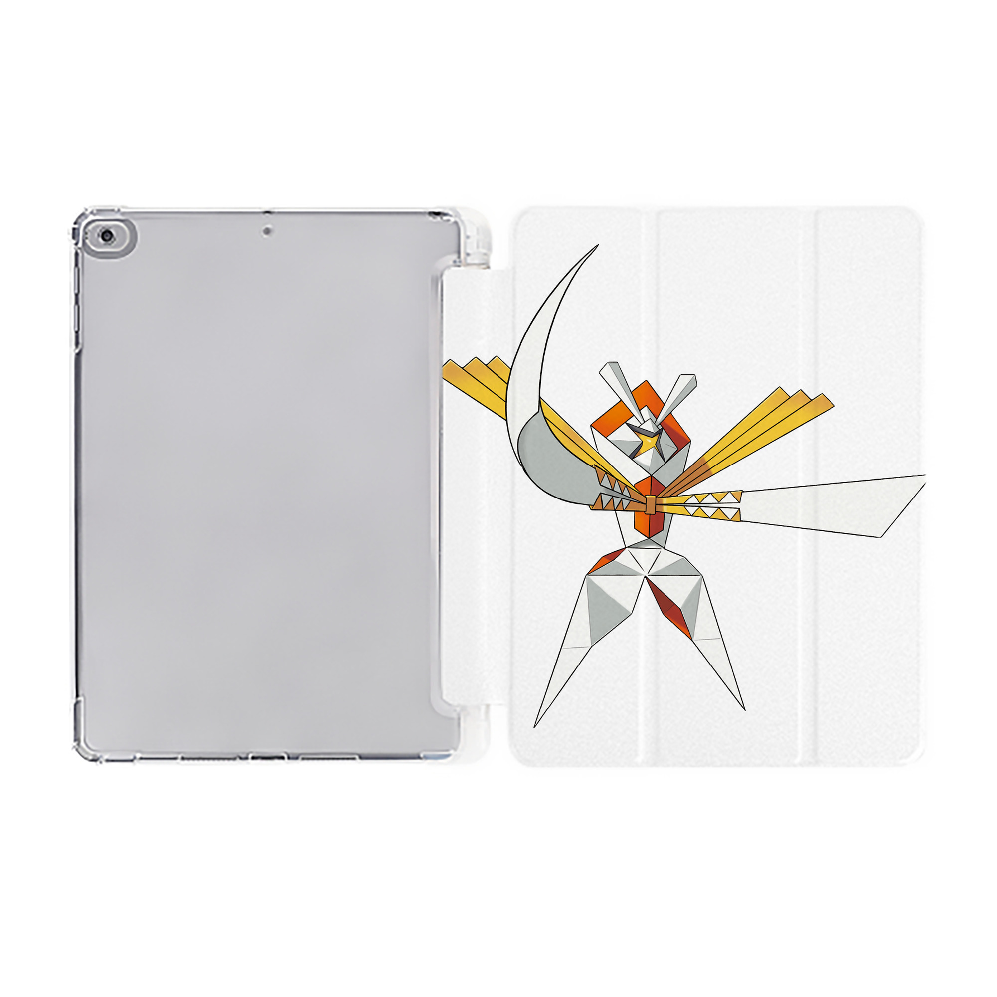 （画像用） ポケットモンスター Pokémon IPad ケース ペン収納付き 三つ折りスタンド PUレザー×シリコン 対応機種9.5/10.5/10.9インチ